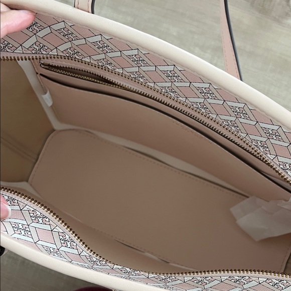 Tory Burch Geo Logo Mini Zip Top Tote - Picture 7 of 15